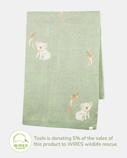 Organic Baby Blanket - Koala