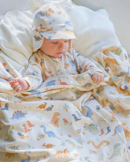 Knit Wrap - Dino Bubs