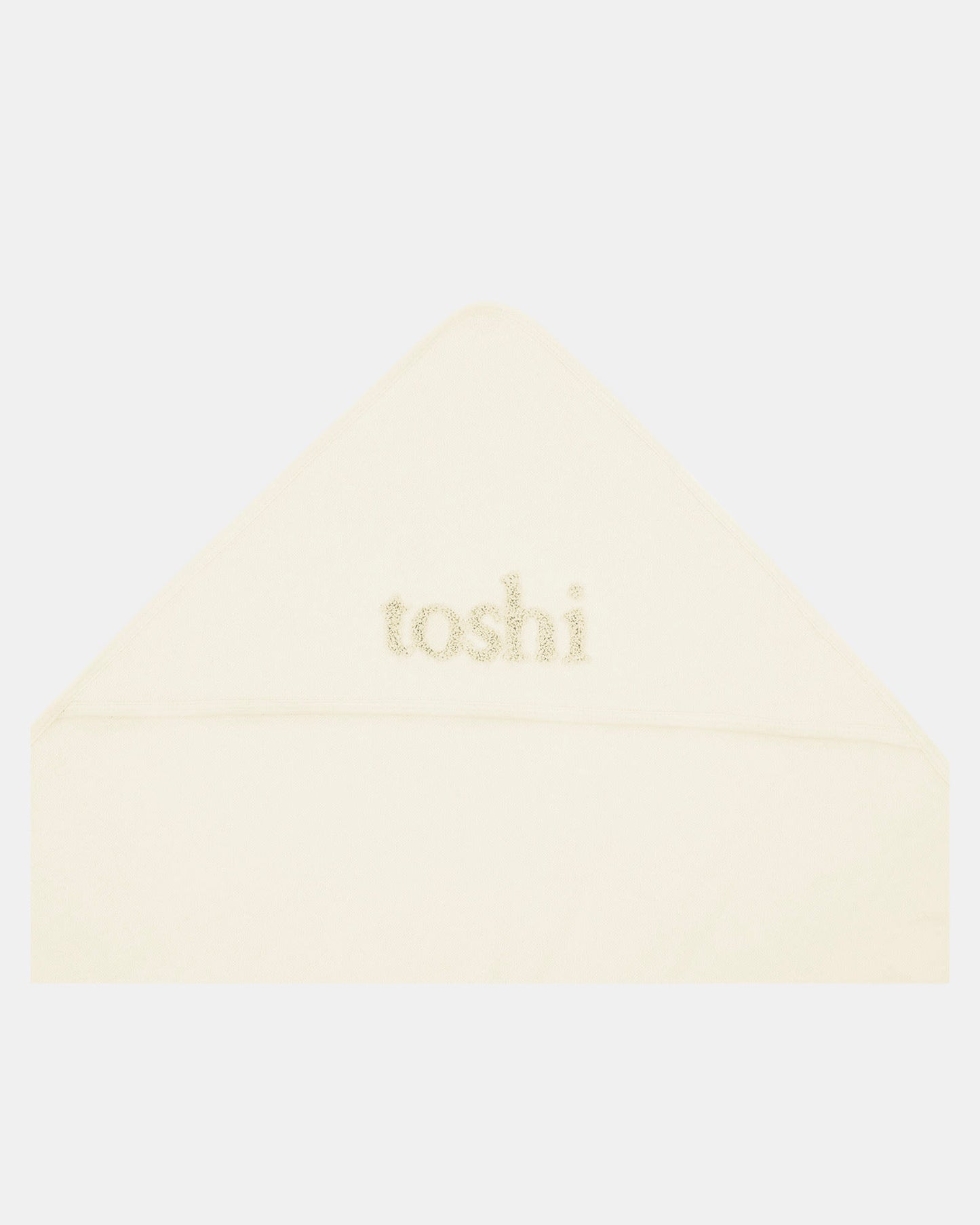 Hooded Baby Bath Towel - Cream