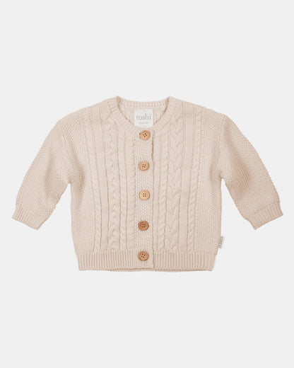 Organic Cardigan - Yummy - Oatmeal