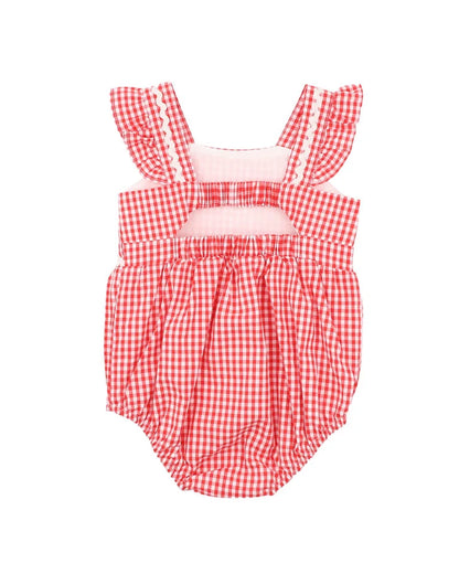 Festive Gingham Bodysuit