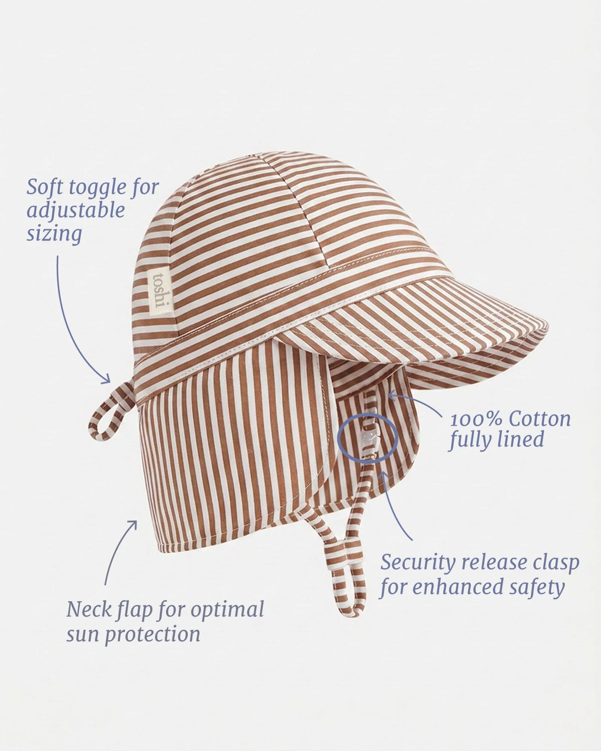 Flap Cap - Mocha