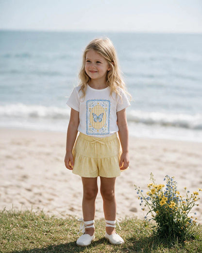 Libby Check Short (3-7y)