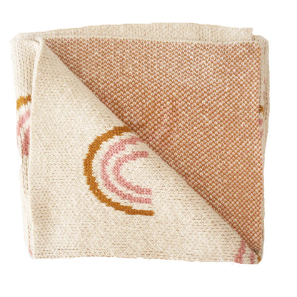 Rainbow Baby Blanket - Pink