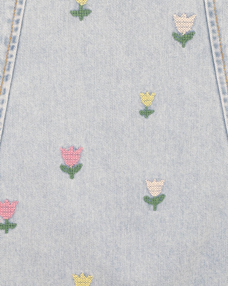Sundae Denim Tulip Dress
