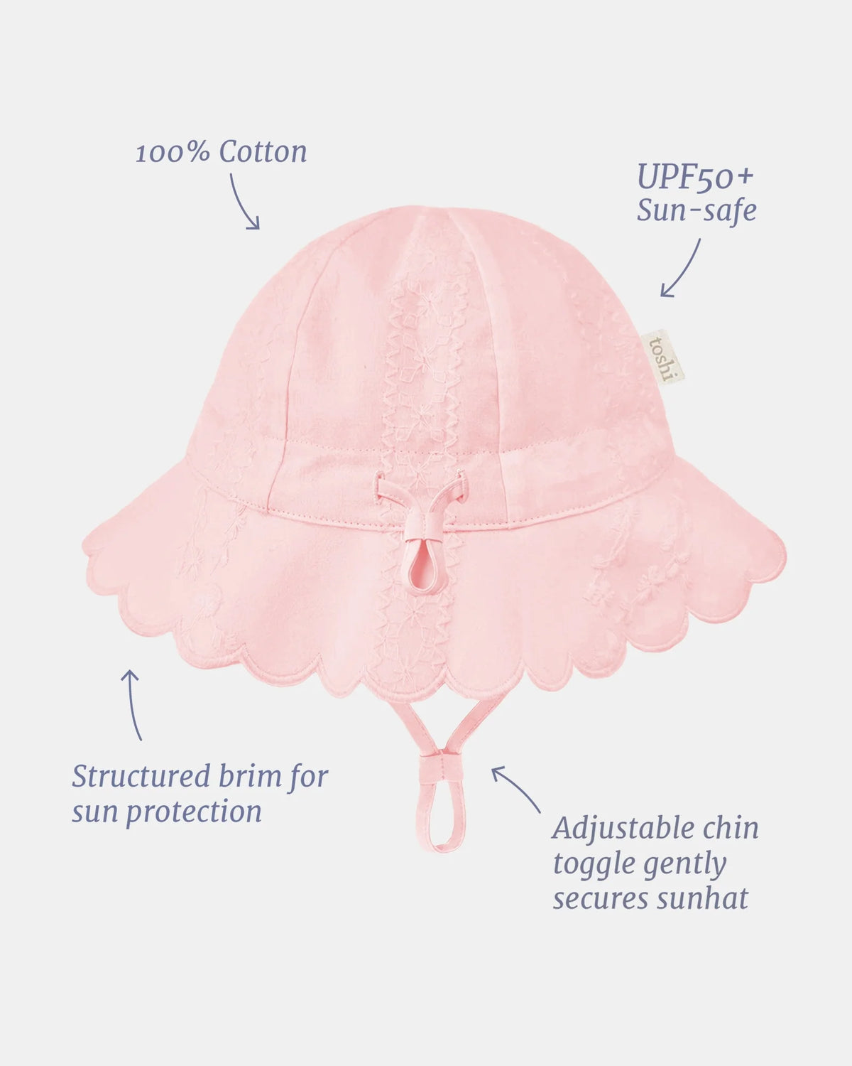 Sunhat Florence - Blossom (pink)