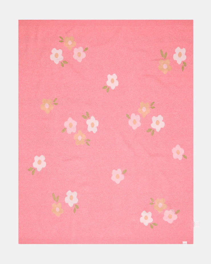 Organic Blanket - Rosie Posie