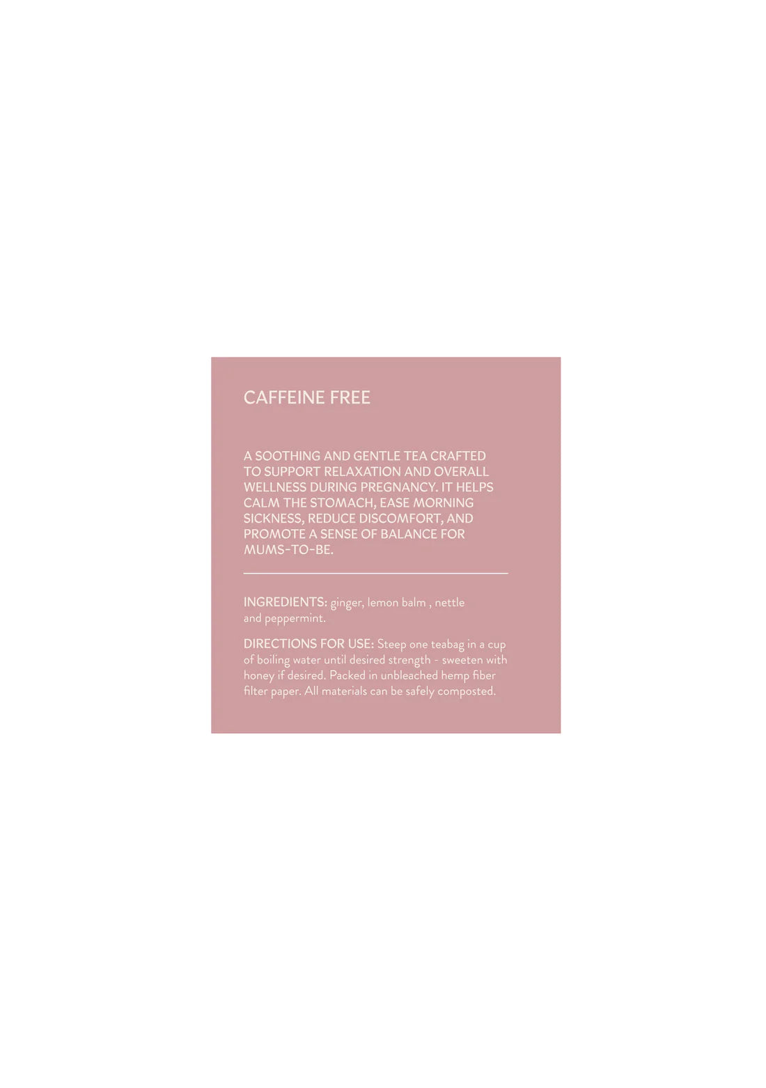 Koala Tea - Pregnancy