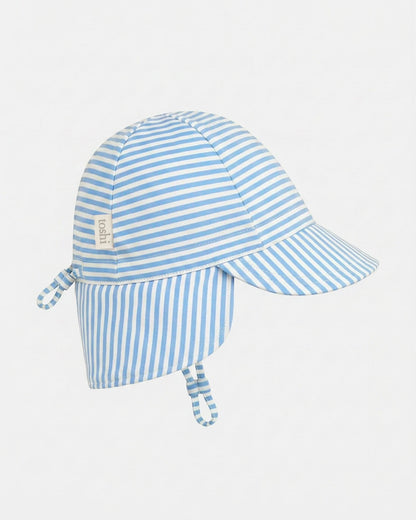 Flap Cap - Light Blue