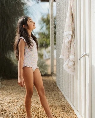 Marissa Cap Sleeve Swimsuit (3-10y)