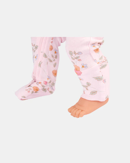 Zip Onesie - Cottage Garden