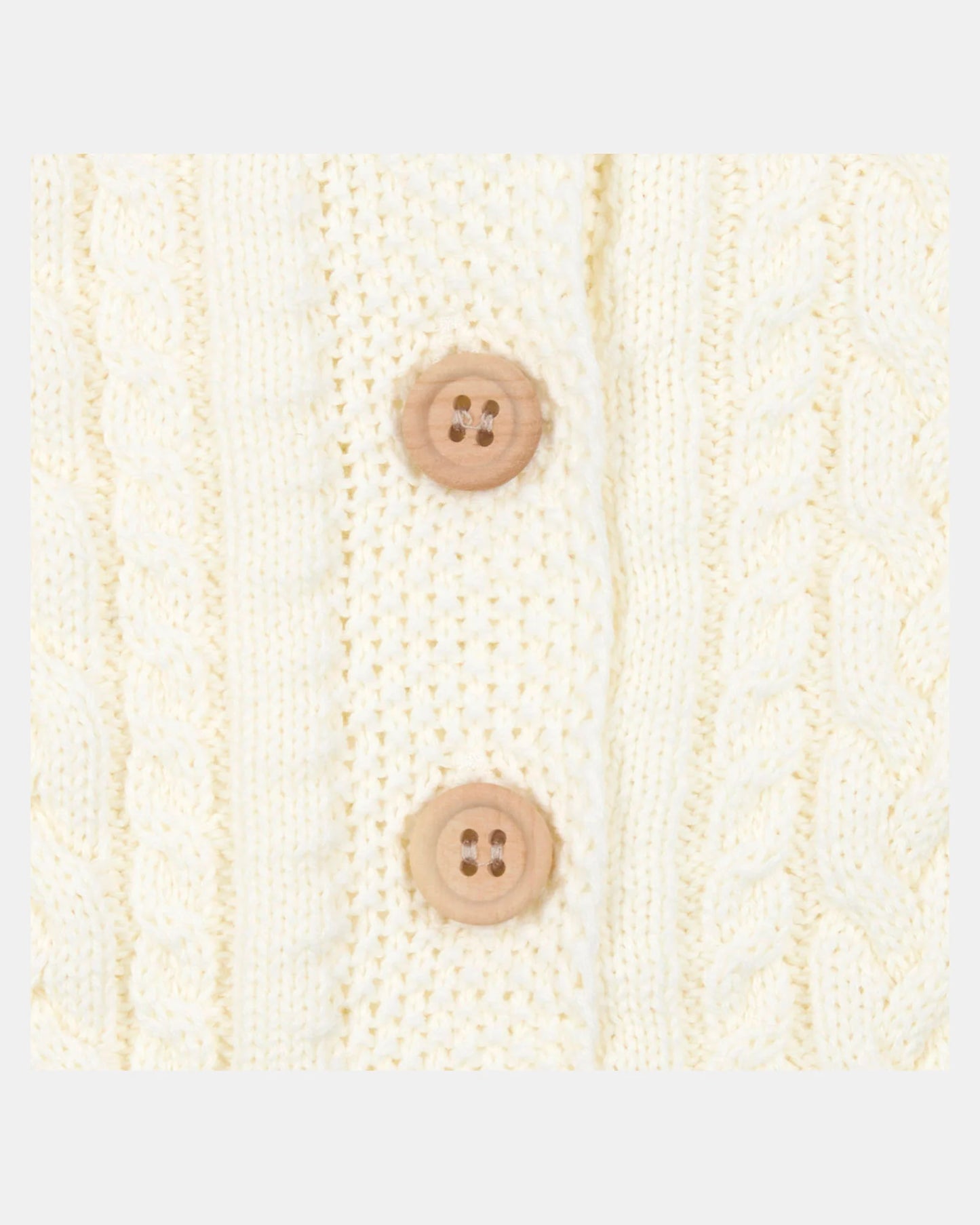Organic Cardigan - Yummy - Cream