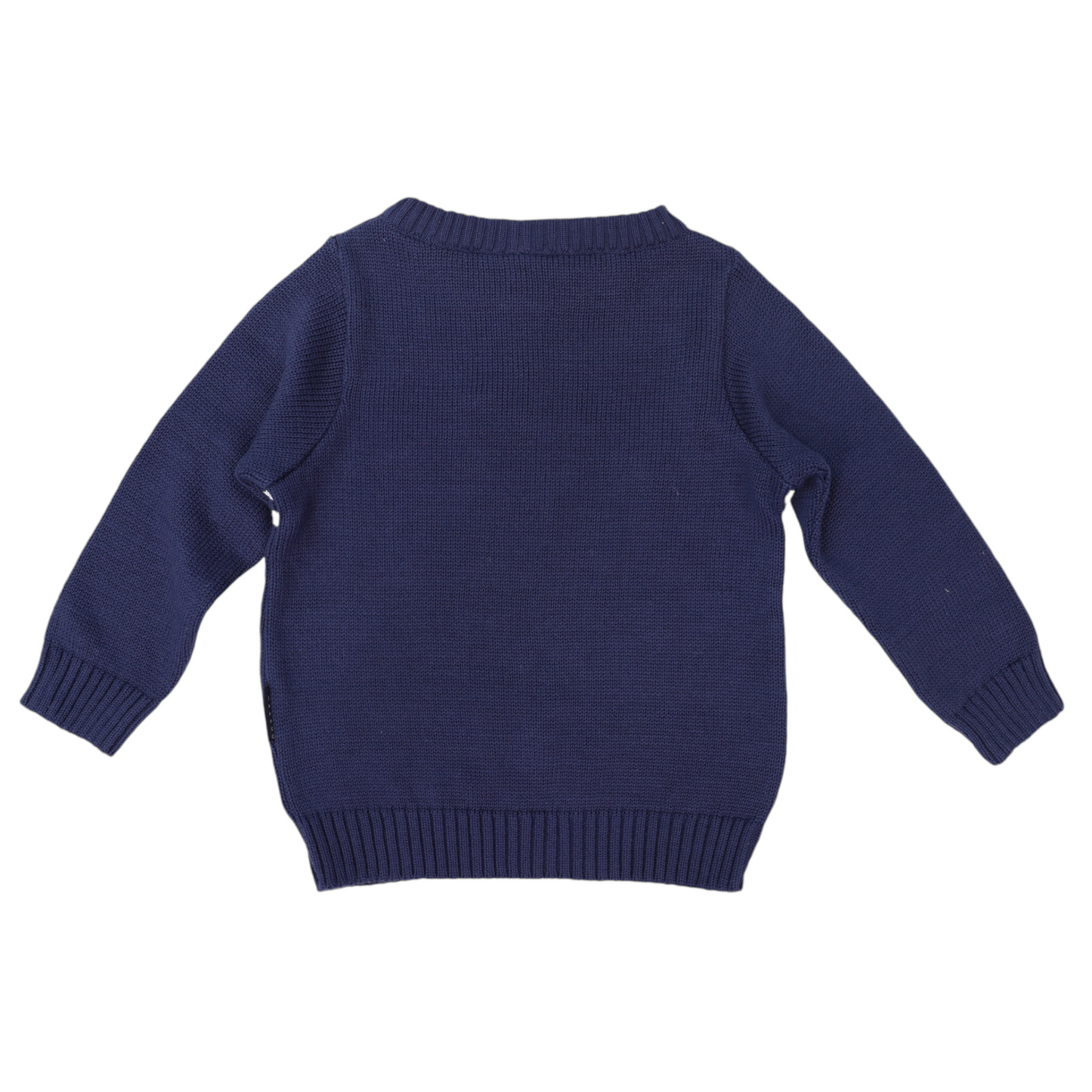 Trucks and Diggers Embroidered Knit Sweater