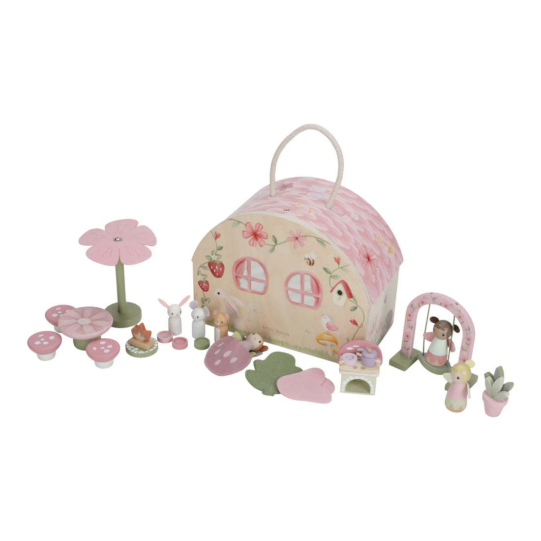 Wooden Fairy Doll House