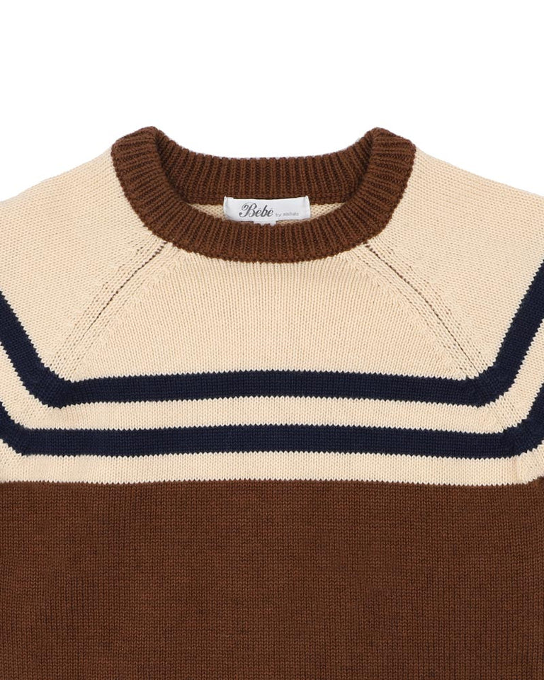 Jake Raglan Knitted Jumper