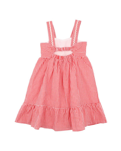 Festive Gingham Dress