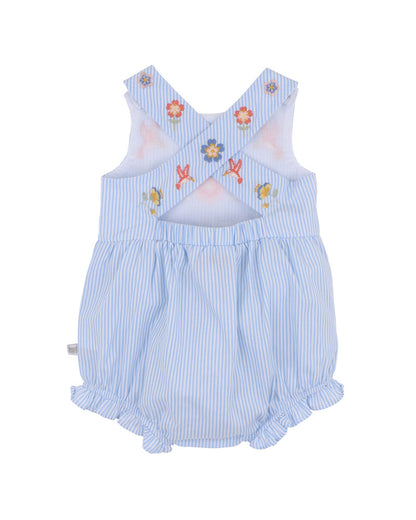 Songbird Stripe Embroidered Bodysuit