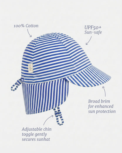 Flap Cap - Blue