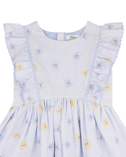 Libby Embroidered Butterfly Dress (1 -7y)