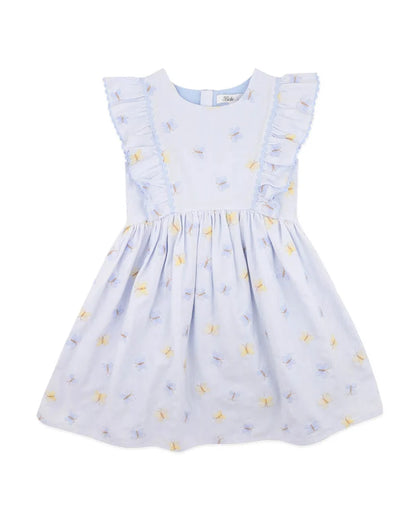Libby Embroidered Butterfly Dress (1 -7y)