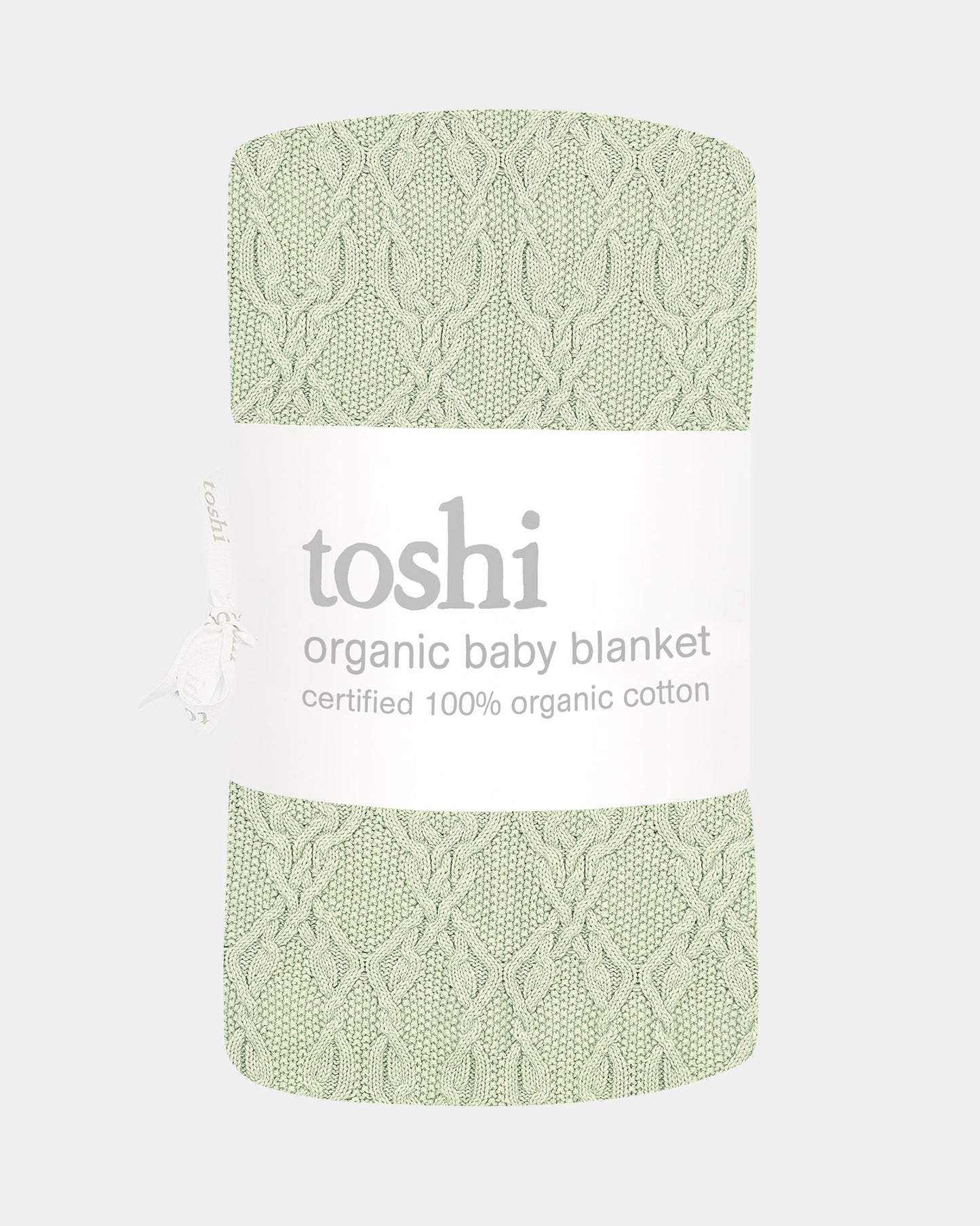 Organic Blanket - Bowie - Matcha