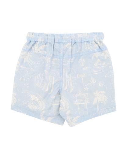Surfs Up Line Work Shorts