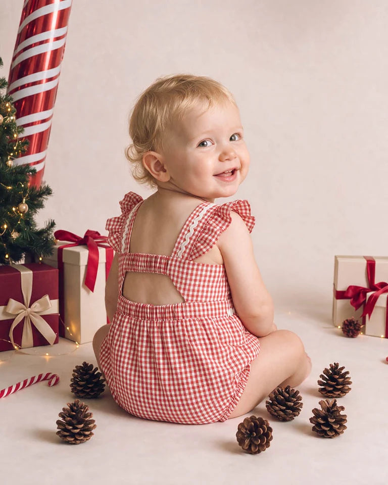 Festive Gingham Bodysuit