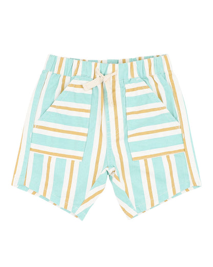 Surfs Up Strip Shorts