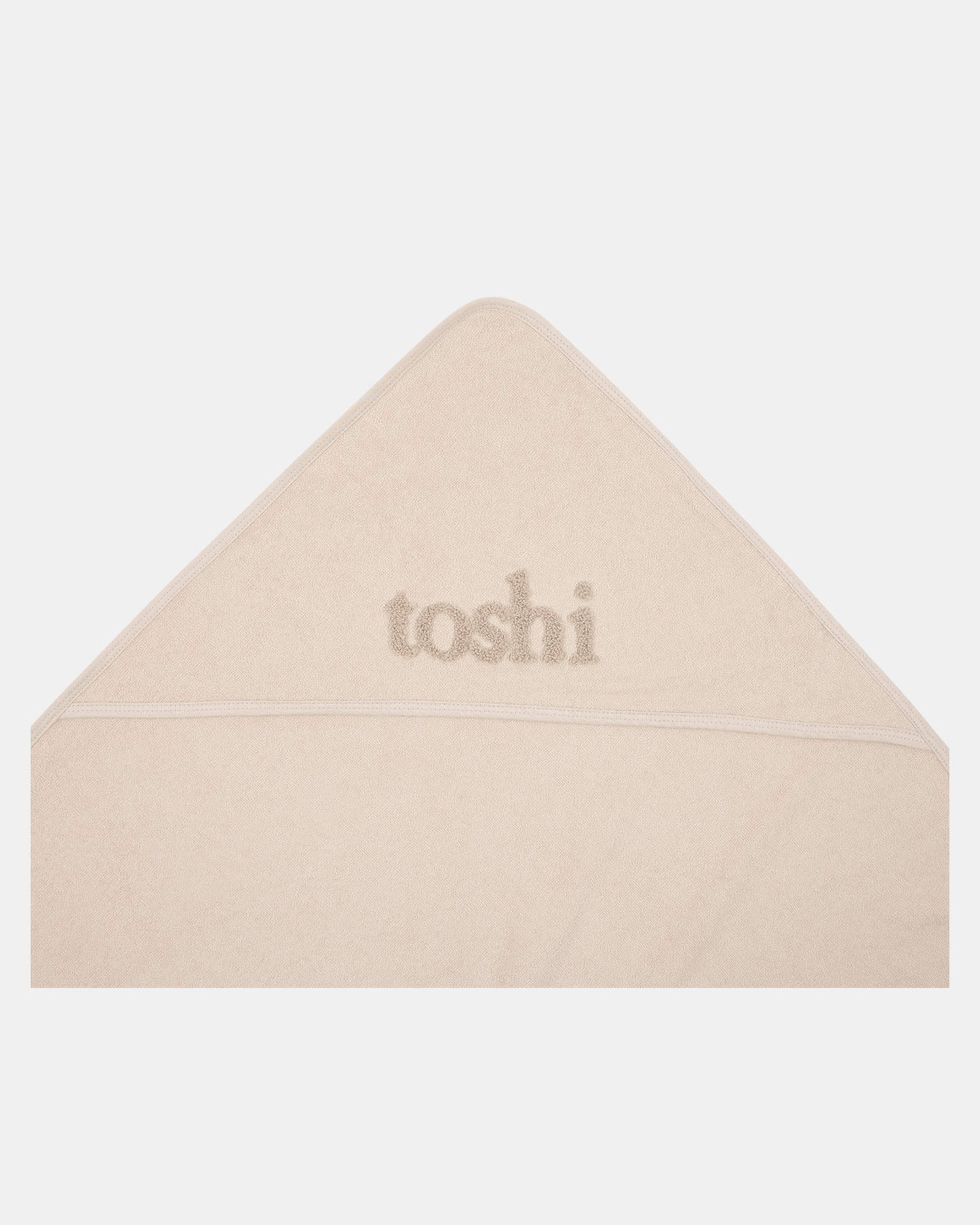 Hooded Baby Bath Towel - Oatmeal