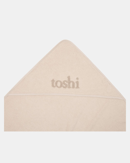 Hooded Baby Bath Towel - Oatmeal