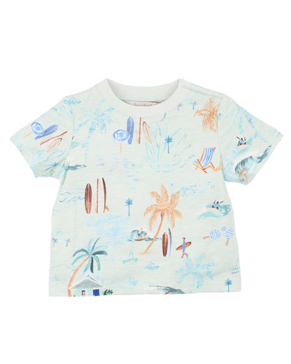 Surfs Up Print Tee