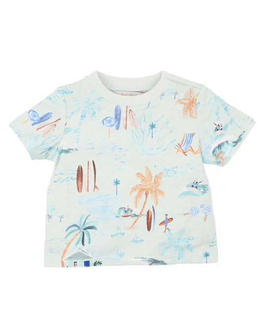 Surfs Up Print Tee