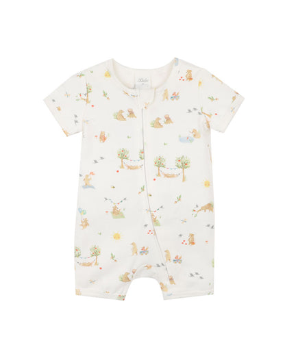 Bear SS Zipsuit