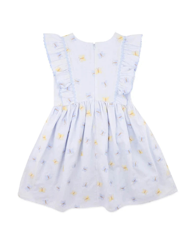 Libby Embroidered Butterfly Dress (1 -7y)