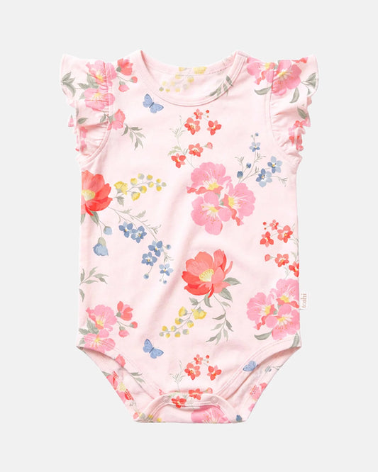 Onesie - Frill - Arcadia Wild Garden