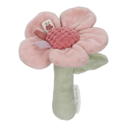 Flower Rattle - Pink