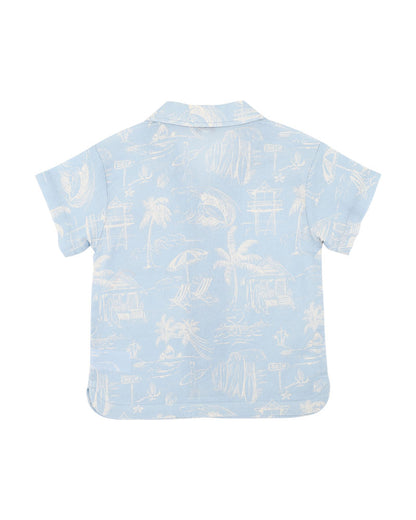 Surfs Up Line Work Shirt