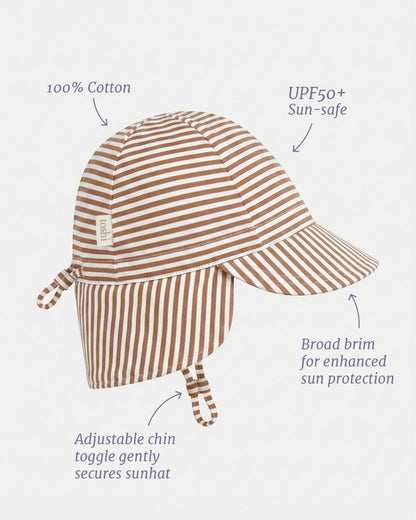 Flap Cap - Mocha
