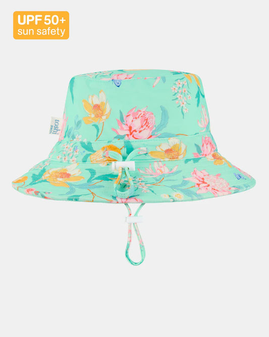 Swim Sunhat - Waratah Mint