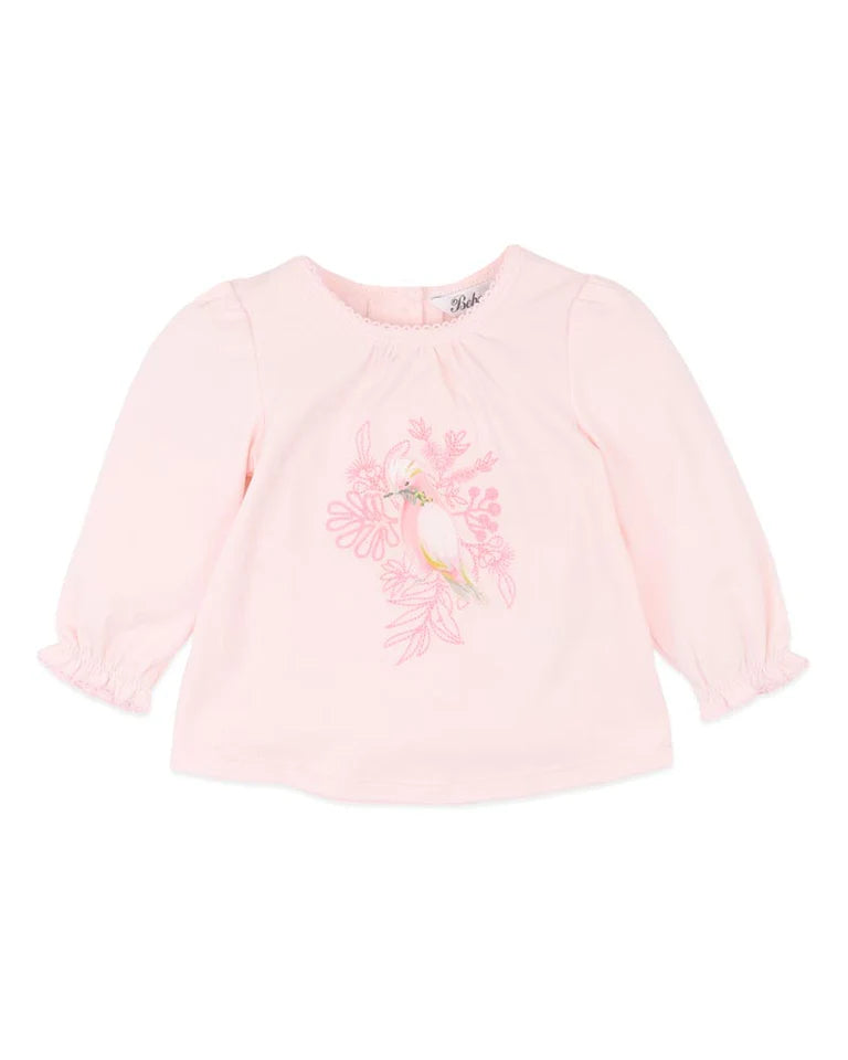 Charlie Cockatoo Organic LS Tee