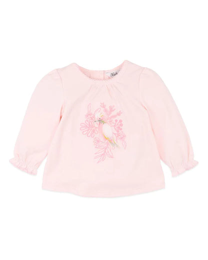 Charlie Cockatoo Organic LS Tee