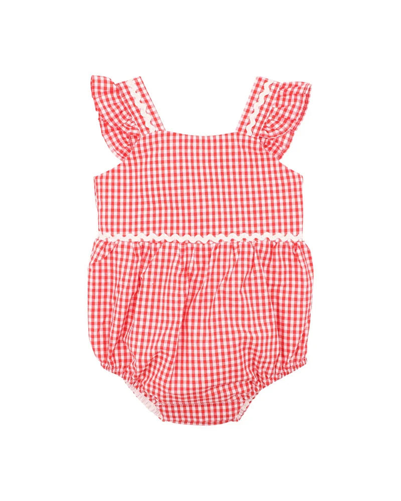 Festive Gingham Bodysuit