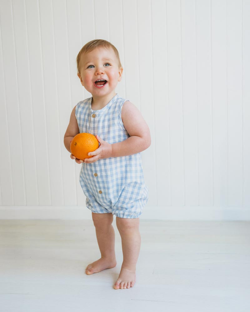 Axel Check Romper
