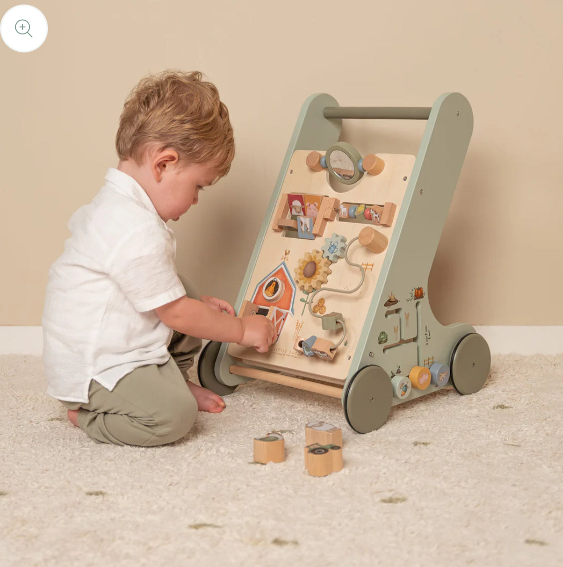 Little Farm Muti-Activity Wooden Walker