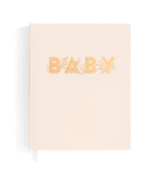 Baby Book Boxed - Buttermilk