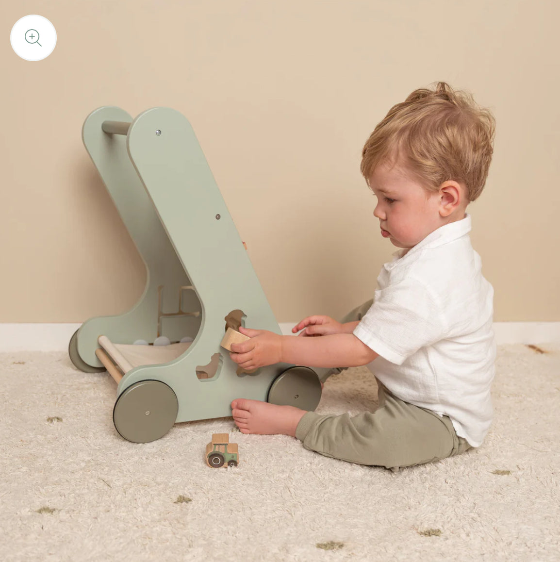 Little Farm Muti-Activity Wooden Walker