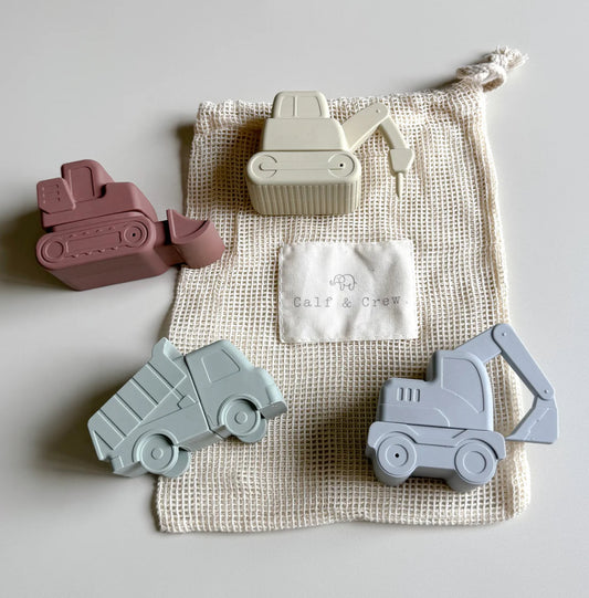 Bath Toy - Squeezy Vehicle Set