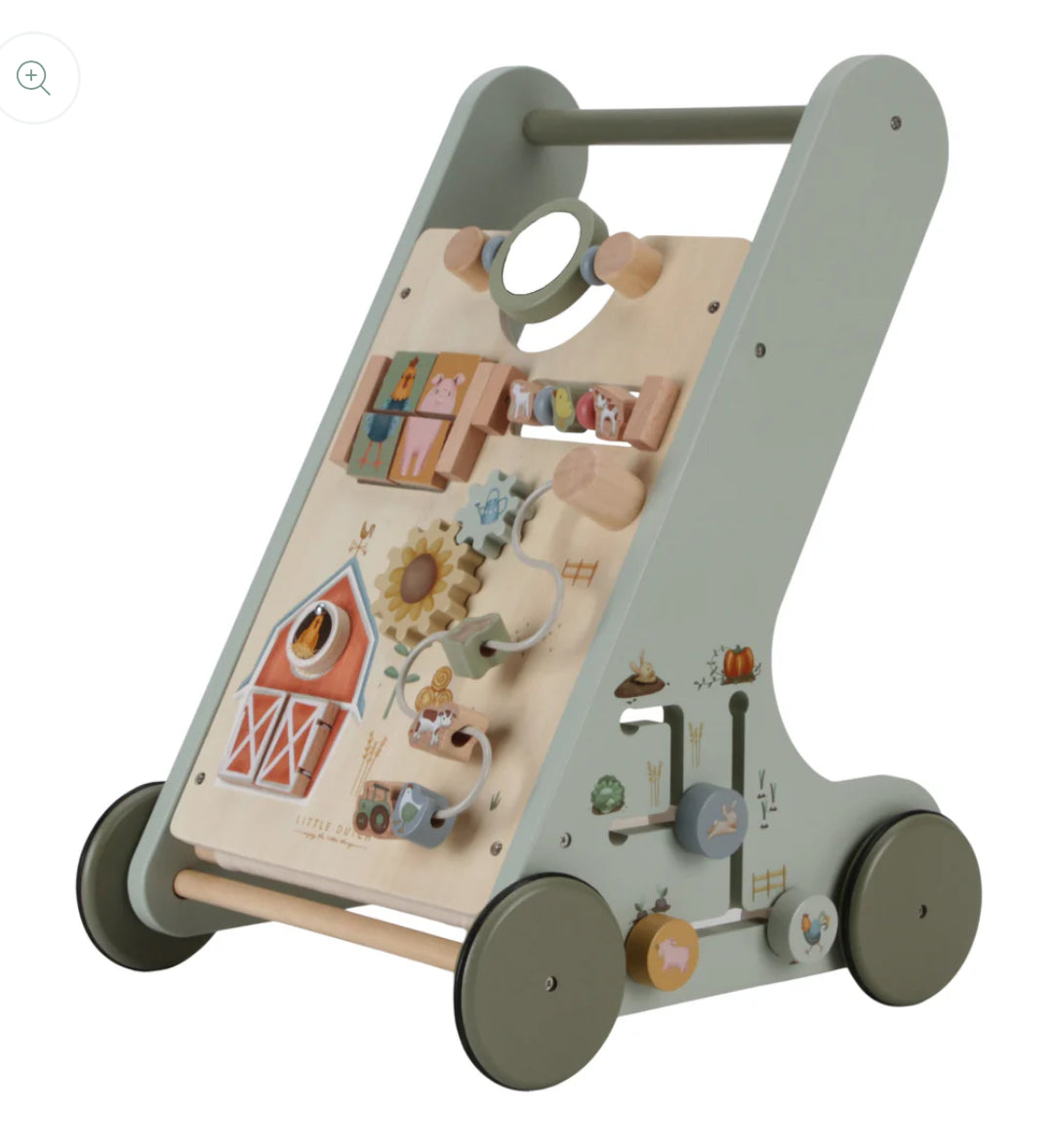 Little Farm Muti-Activity Wooden Walker