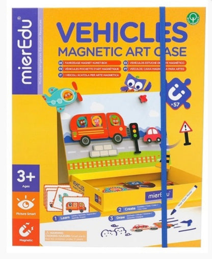 Magnetic Art Case - Vehicles