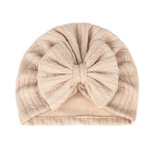 Luxe Bow Bonnet - Beige